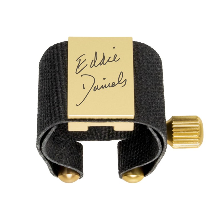 Eddie Daniels ligatura do saksofonu tenorowego - ustnik ebonit HR- GOLD Expressions złota-110585