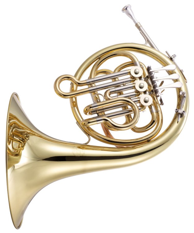 JOHN PACKER waltornia dziecięca B model JP161 Lacquer, lakierowana, z futerałem-100780