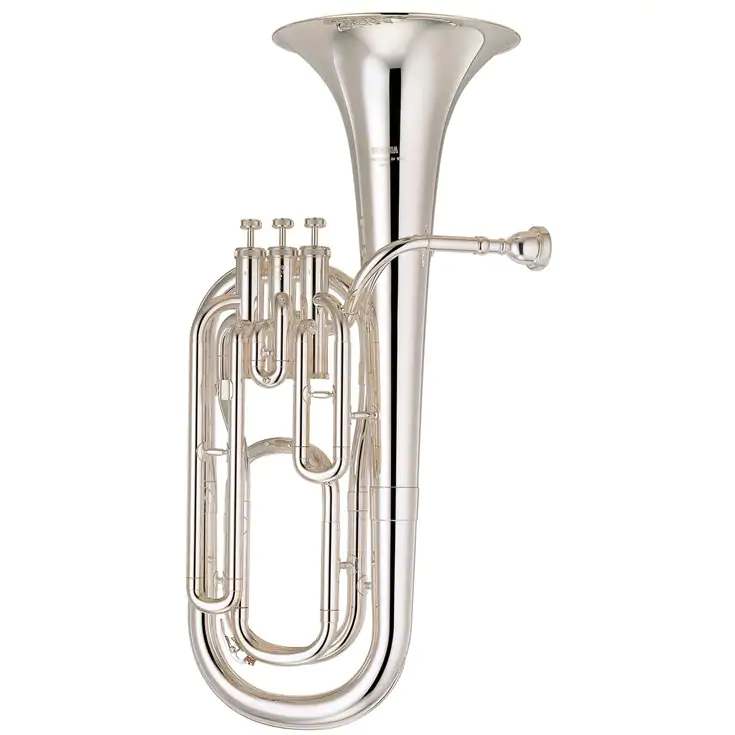 YAMAHA Sakshorn barytonowy Bb YBH-301S posrebrzany, z futerałem-104830