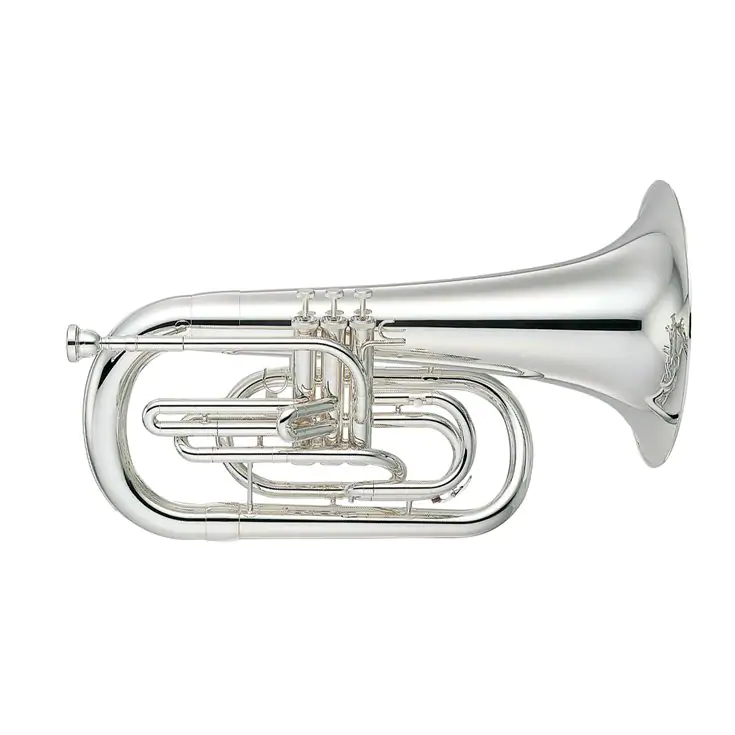 YAMAHA Eufonium marszowe Bb YEP-202MS posrebrzane, z futerałem-104880