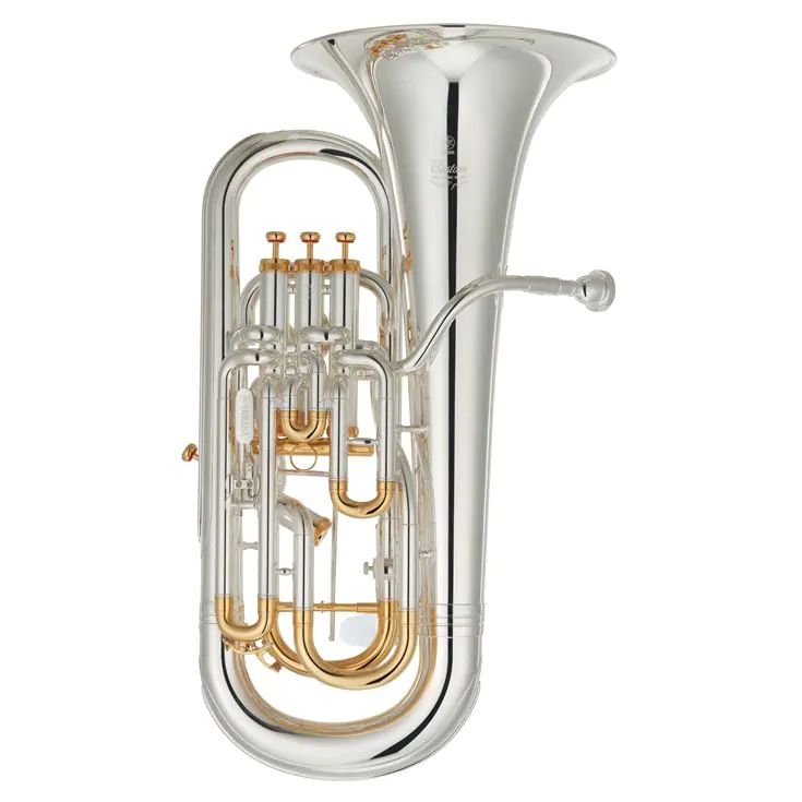 YAMAHA Eufonium Bb YEP-842TS z triggerem, posrebrzany, z futerałem-104836