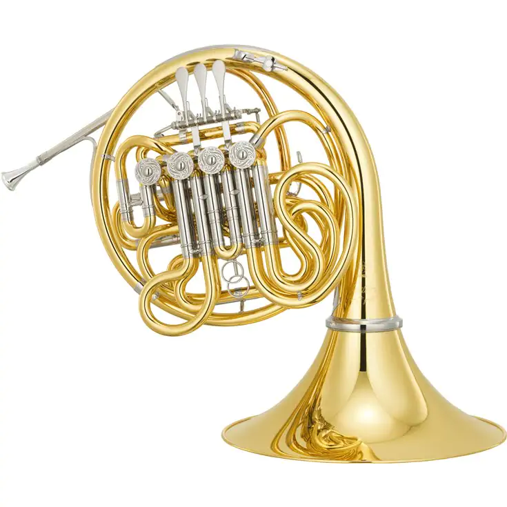 YAMAHA Waltornia podwójna F/Bb YHR-869D lakierowana, rozkręcana czara,  z futerałem-104700