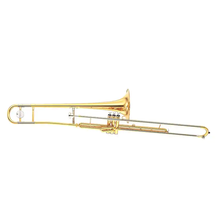 YAMAHA Puzon wentylowy Bb YSL-354V lakierowany, z futerałem-104768
