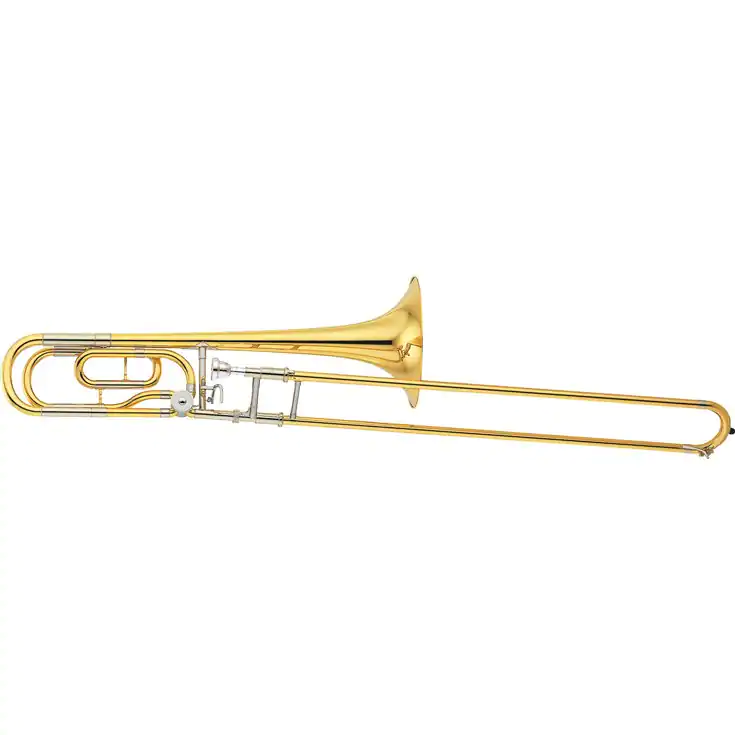 YAMAHA Puzon tenorowy Bb/F YSL-640, lakierowany, z futerałem-104747