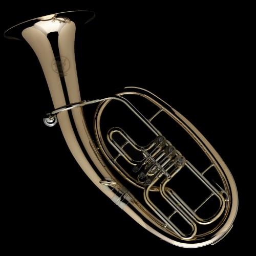 WESSEX BR130L sakshorn tenorowy Bb (tenorhorn) w stylu niemieckim, lakierowany, z futerałem-109225