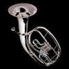 WESSEX BR130S sakshorn tenorowy Bb (tenorhorn) w stylu niemieckim, posrebrzany, z futerałem-112132