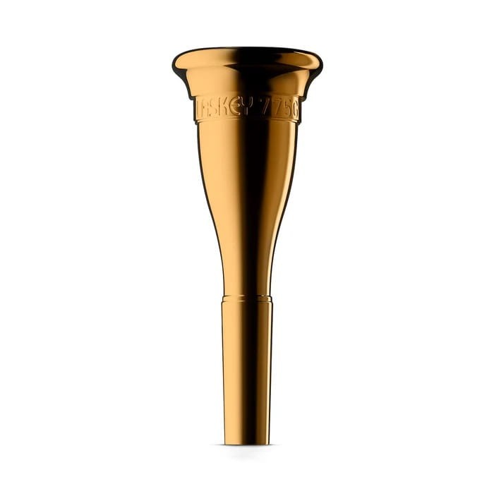 LASKEY ustnik do waltorni 775G US american shank, pozłacany-113356