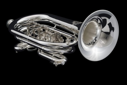 WESSEX CR15S kornet z wentylami obrotowymi, posrebrzany-112637