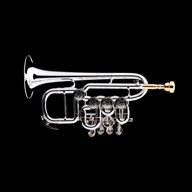 WESSEX R620PS trąbka piccolo B/A, posrebrzana, z futerałem-112908