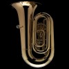 WESSEX TB681HPGL Leviathan tuba B 6/4 kompensacyjna, ręcznie młotkowana czara z złotego mosiądzu, lakierowana, z futerałem-112781