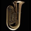 WESSEX TB681HPGL Leviathan tuba B 6/4 kompensacyjna, ręcznie młotkowana czara z złotego mosiądzu, lakierowana, z futerałem-112783