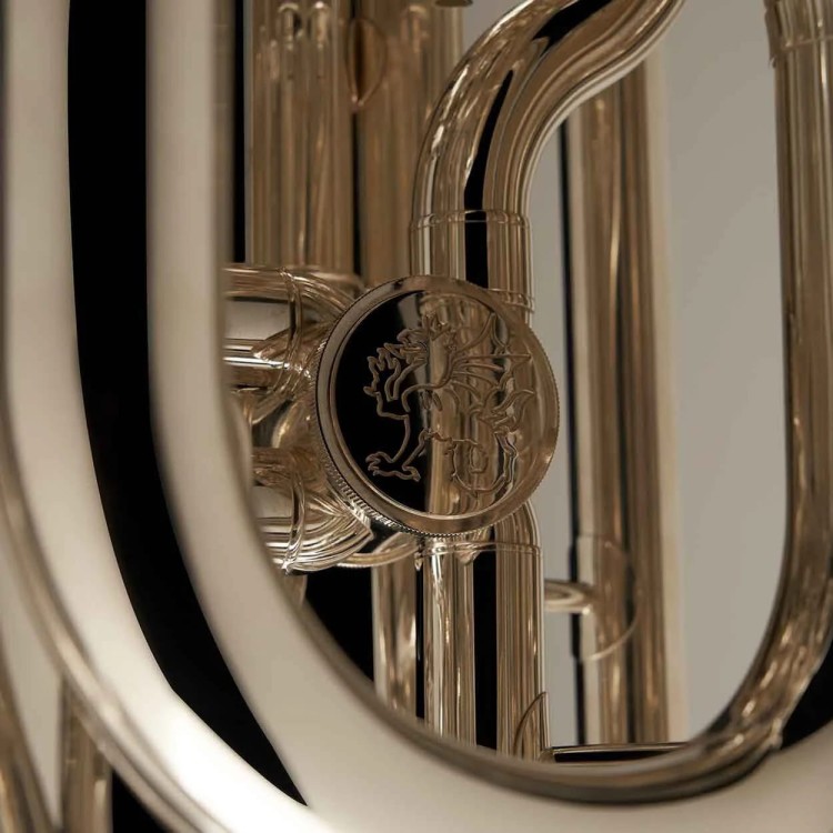 WESSEX TB691PS Leviathan tuba B 6/4 kompensacyjna, posrebrzana, z futerałem-112792