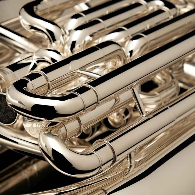 WESSEX TB691PS Leviathan tuba B 6/4 kompensacyjna, posrebrzana, z futerałem-112793