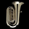 WESSEX TB692PS Grand tuba B 6/4 z wentylami tłokowymi z przodu, posrebrzana, z futerałem-112779