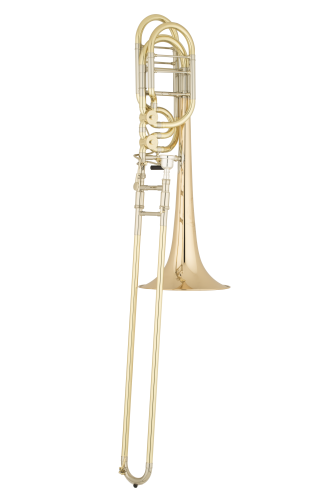 S.E. SHIRES puzon basowy seria Q, TBQ36GR, złoty mosiądz, lakierowany, z futerałem-110180