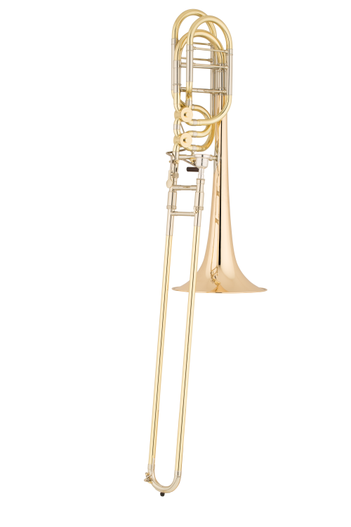 S.E. SHIRES puzon basowy seria Q, TBQ36GR, złoty mosiądz, lakierowany, z futerałem-110181