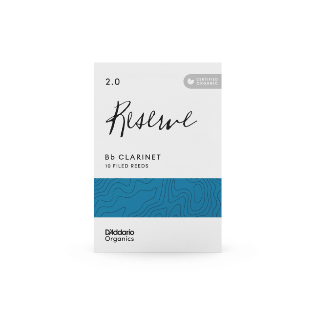 RICO D'Addario Organic Reserve stroiki do klarnetu 3,5 (10)-112978