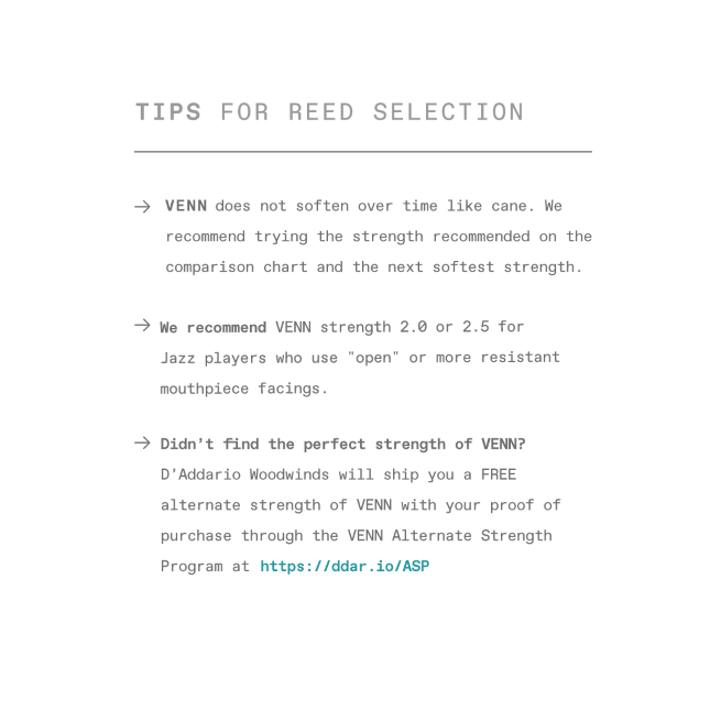 RICO D'Addario VENN stroik do klarnetu B - 2,5 (1)-113439