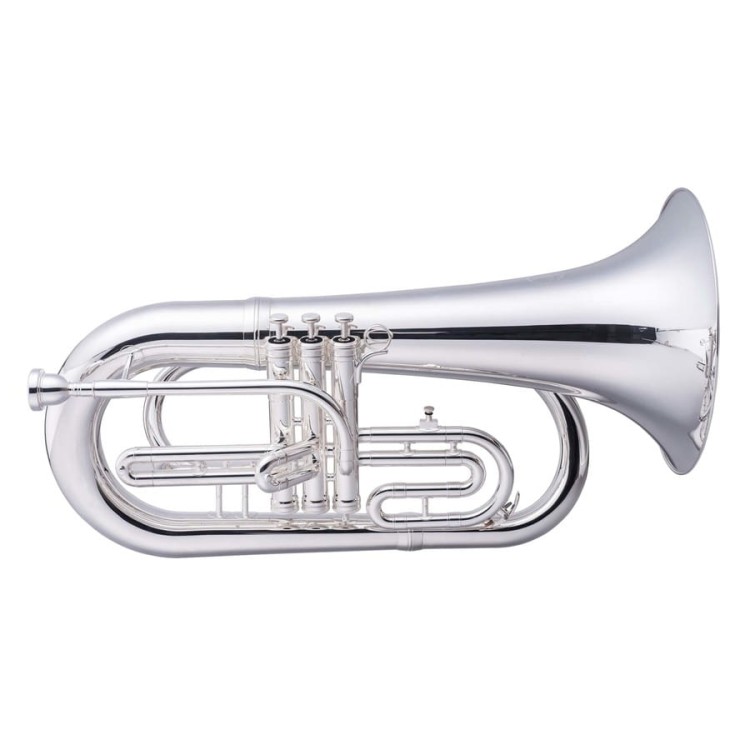 JOHN PACKER Eufonium Marszowe JP2054S, Silverplated, posrebrzane, z futerałem-104067