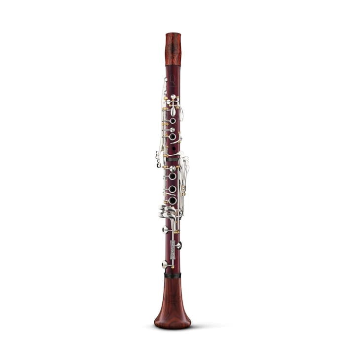 BACKUN klarnet B seria Q, klapy posrebrzane, słupki pozłacane, drewno Cocobolo, klapa Es, z futerałem-111023