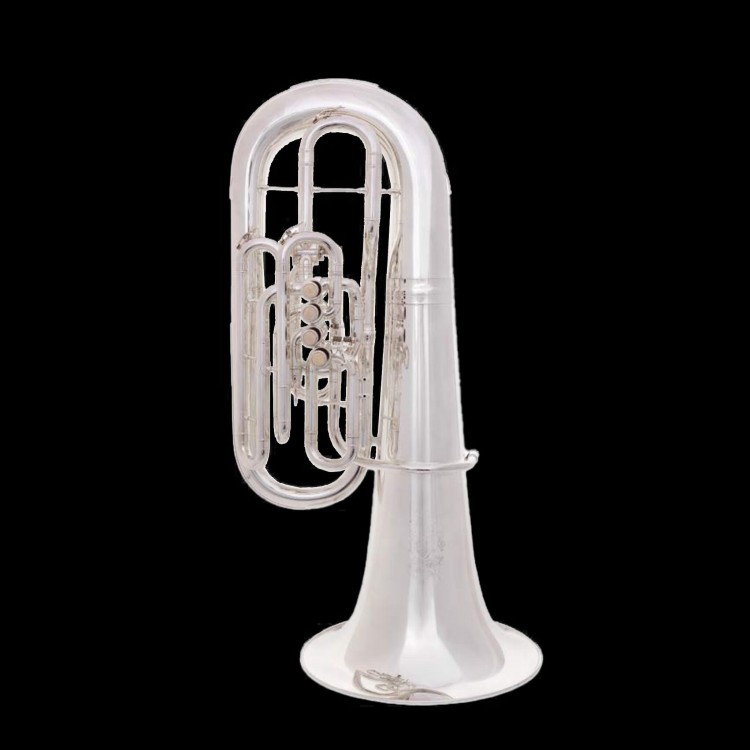 Sierman Mars 462-S-WT Professional Tuba F Silver-113822