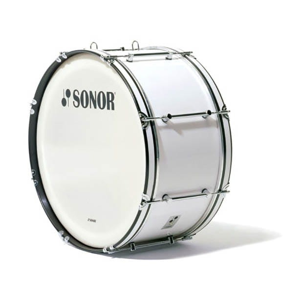 SONOR 26" x 12" B-Line basowy bęben marszowy, biały-113910