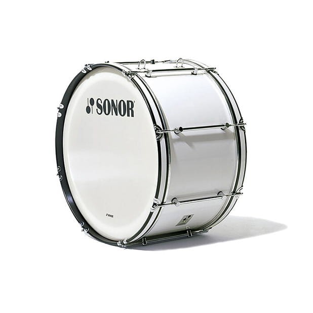 SONOR 26" x 14" B-Line basowy bęben marszowy, biały-113924