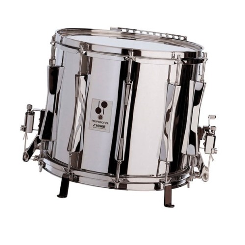 SONOR 14" x 12" Professional Line werbel marszowy paradny, X-Strainer, z podnóżkiem, chrom-113942