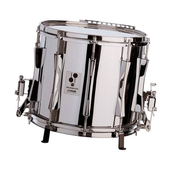 SONOR 14" x 12" Professional Line werbel marszowy paradny, X-Strainer, z podnóżkiem, chrom-113942
