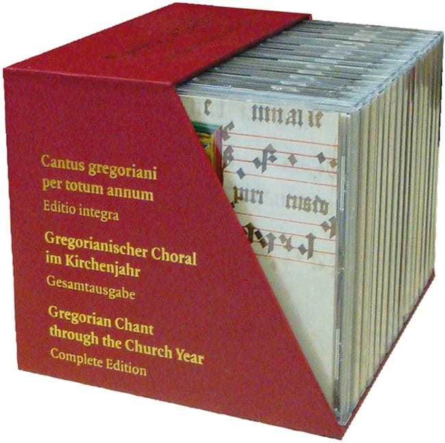 Narrabo omnia mirabilia tua 15 płyt CD Śpiew gregoriański na cały rok liturgiczny-111933