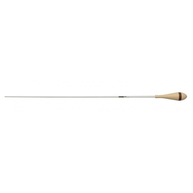 ROHEMA batuta model Mozart 1 Wood, drewno malowane na biało, grab / rękojeść z klonu 50 x 20mm, wyważona-109576