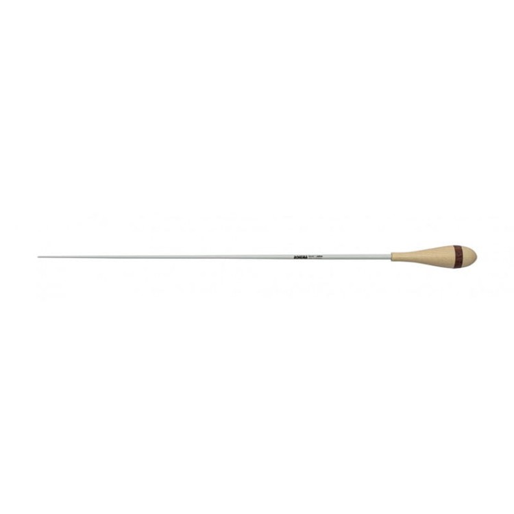 ROHEMA batuta model Mozart 1 Carbon, białe włókno węglowe / rękojeść z klonu 50 x 20mm, wyważona-109596