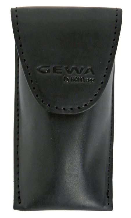 GEWA Pokrowiec na ustnik do puzonu Crazy Horse, pojedynczy czarny 720023-111151