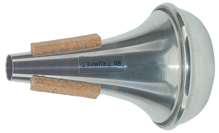 TOM CROWN tłumik do trąbki Straight, aluminium-104431