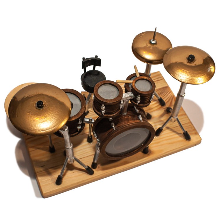 ZM CONCEPT świecznik dekoracyjny z instrumentem - PERKUSJA, produkcja ręczna-110550