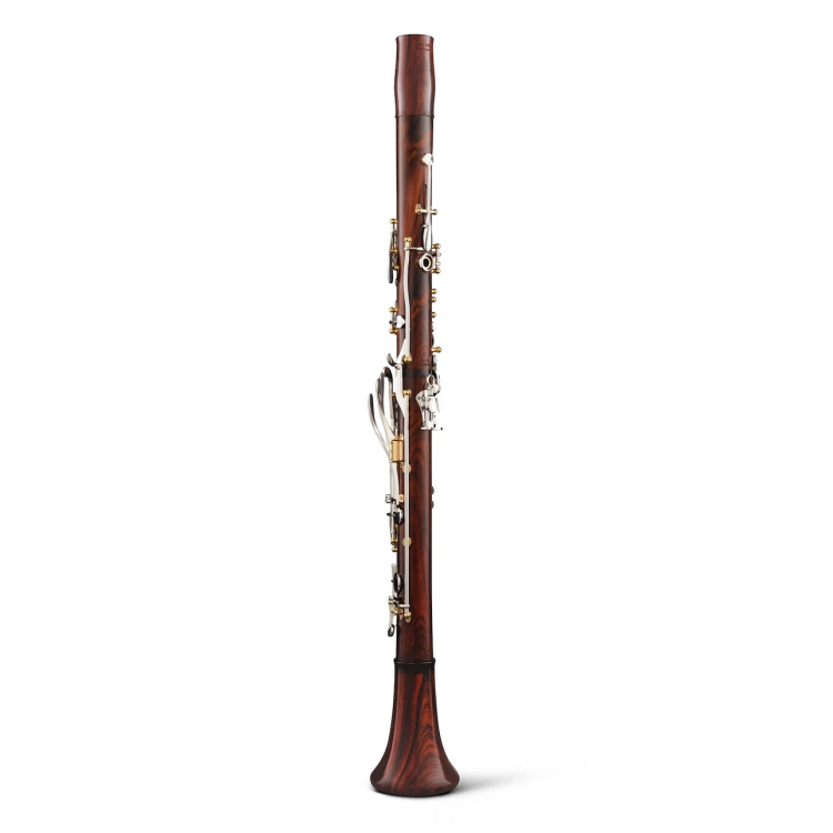 BACKUN klarnet A Cocobolo, seria Lumiere, klapy posrebrzane, słupki pozłacane-114221