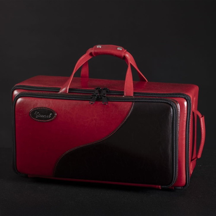 STENCEL Case, Futerał na 2 trąbki, czerwony-114252