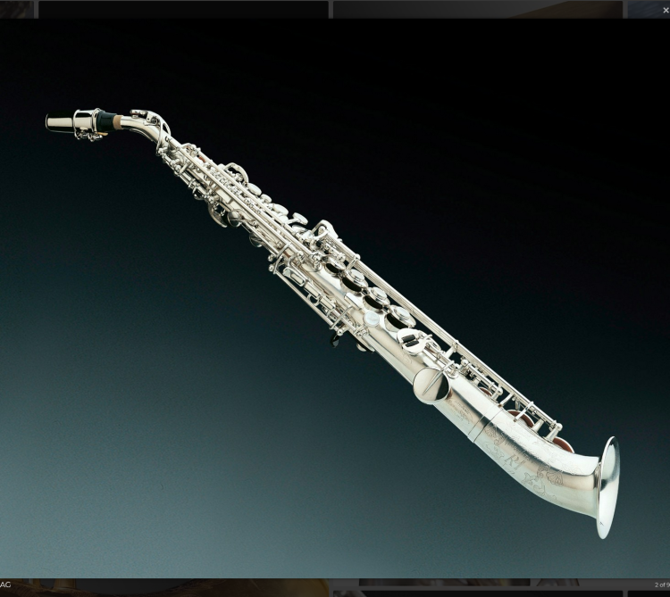 RAMPONE&CAZZANI saksofon sopranowy R1 JAZZ, 2003/J/AG, Vintage Silver-114426