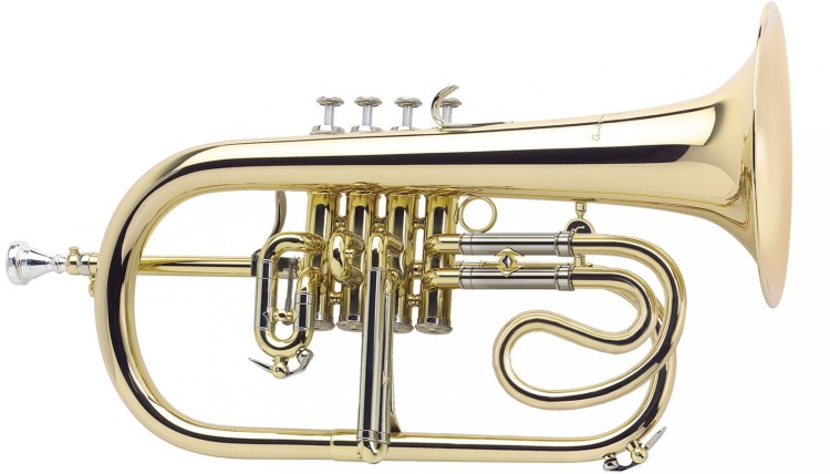 ANTOINE COURTOIS flugelhorn B model AC156NR, lakierowany, czara XL-103721