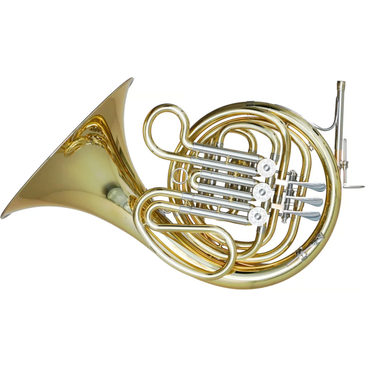 HANS HOYER waltornia dziecięca F model HH270, lakierowana, z futerałem-114487