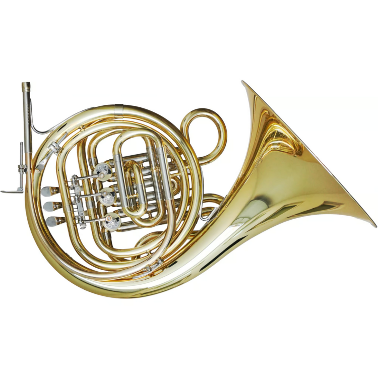 HANS HOYER waltornia dziecięca F model HH270, lakierowana, z futerałem-114485