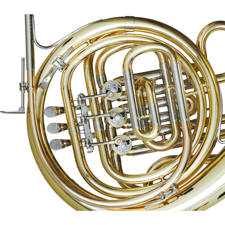 HANS HOYER waltornia dziecięca F model HH270, lakierowana, z futerałem-114484