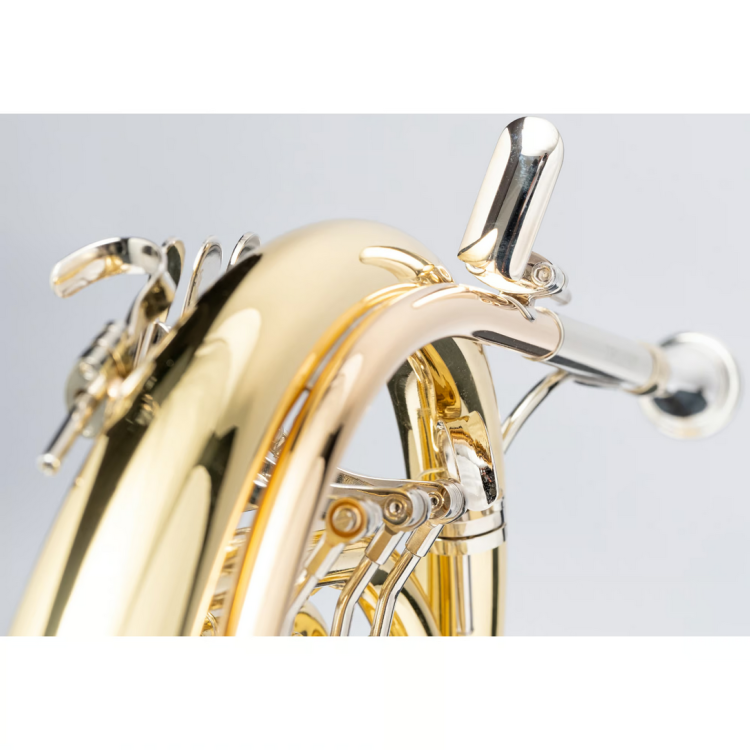 HANS HOYER waltornia dziecięca F model HH270, lakierowana, z futerałem-114483