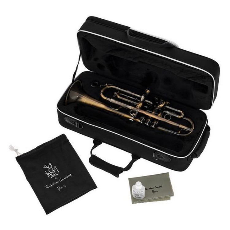 ANTOINE COURTOIS trąbka B ACTOMA-8V-0, vintage, z futerałem-114530