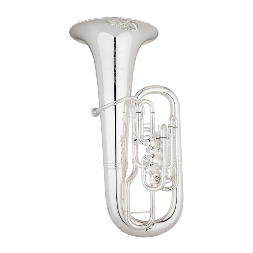 ANDREAS EASTMAN tuba F EBF863S, PROFESSIONAL, 4/4, 4 wentyle tłokowe w układzie front action + 5 wentyl obrotowy, posrebrzana, z futerałem-114659