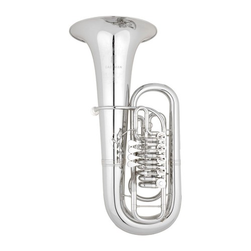 ANDREAS EASTMAN tuba F EBF865S, PROFESSIONAL, 4/4, 5 wentyli obrotowych ROTAX w układzie front action, posrebrzana, z futerałem-114657
