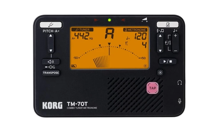 KORG TM-70TBK metro-tuner chromatyczny, czarny-112072