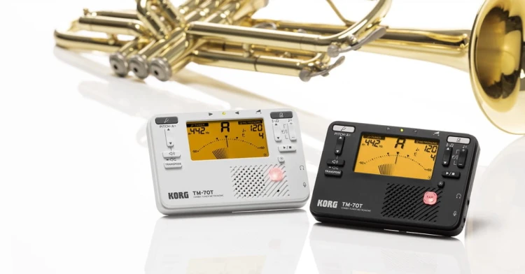 KORG TM-70TBK metro-tuner chromatyczny, czarny-112070
