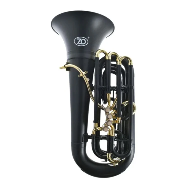 ZO Tuba C, plastik ABS, 4 wentyle tłokowe ze stali nierdzewnej, model C30, czarna-114760