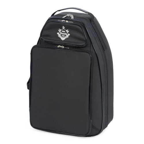 GEBR. ALEXANDER futerał do waltorni rozkręcanej MB brasil gig bag model MB-5 Compact, Nylon, czarny, z dodatkową kieszenią na nuty, do waltorni z normalnym korpusem (103)-114799